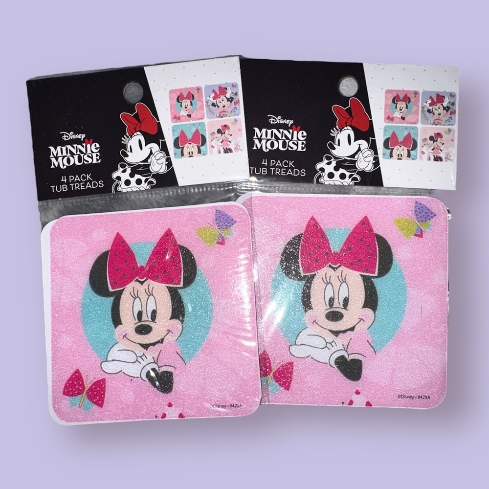New Minnie 8pc Tub Treads Set